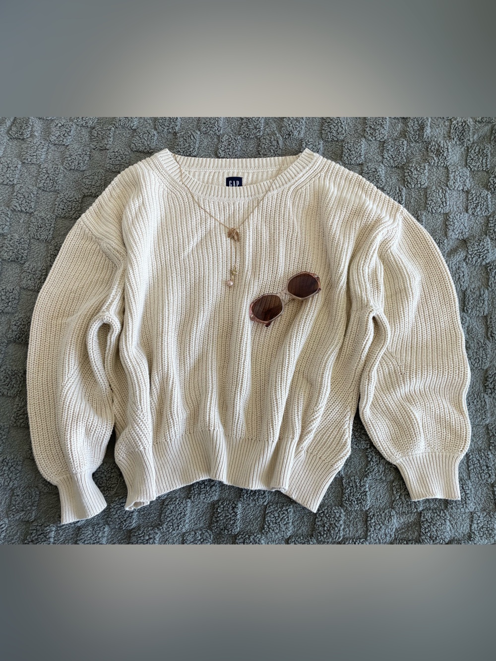 The Gap fisherman's rib sweater